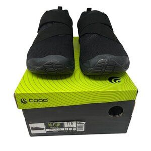 Men's TOPO Athletic M-Cor Black on Black Sneakers, Size 11.5